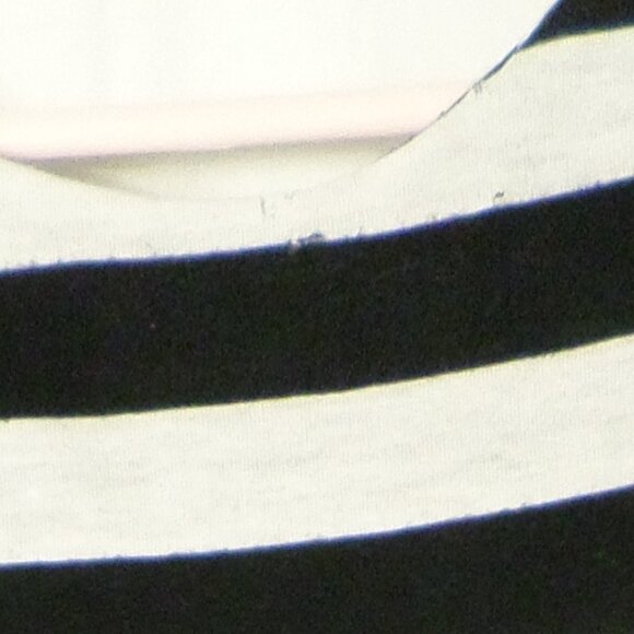 Kaos Recycled Johnny Cash Dress Black/White/Red Stripe Girls Youth Sz 6 - Picture 9 of 10